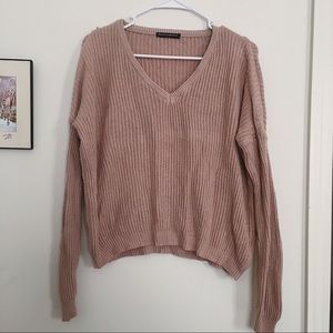 🚫SOLD🚫Brandy Melville Pink Lance Sweater
